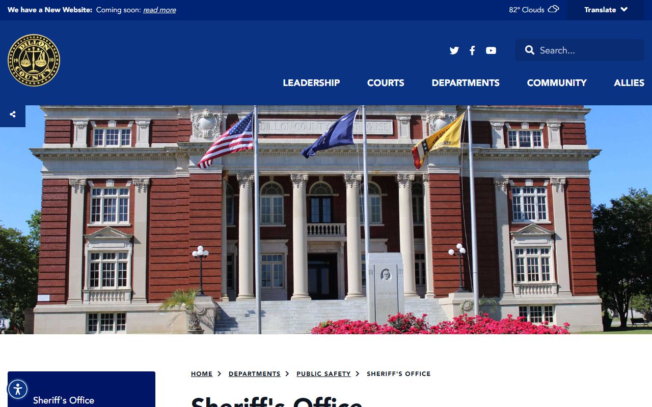 Dillon County arrest records sheriff source