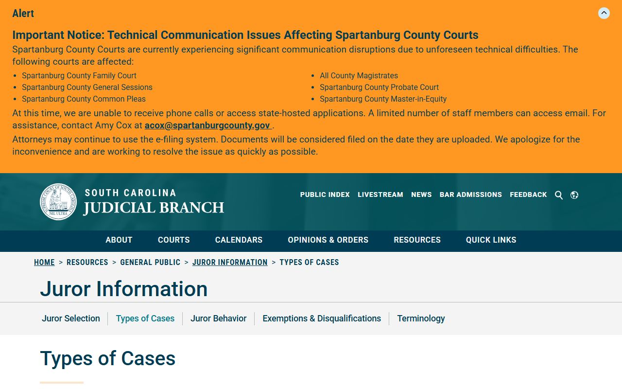 Dillon County Circuit Court civil and criminal records
