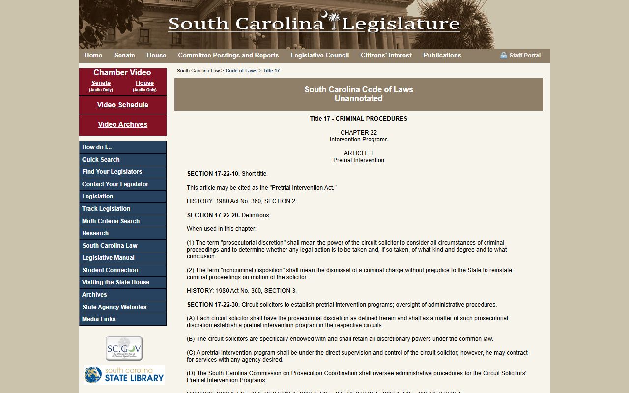 Dillon County court records expungement statute source